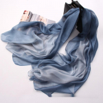 Mooruspuu siidist sall Elegant Soft Wraps v&auml;rvilise varjundiga sallid naistele 180*80cm