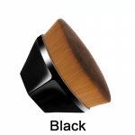 1 tk jumestuskreemi pintsel, lame kuusnurkne n&auml;op&otilde;sepuna vedel puudri jumestuspintsel must