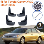 4x Toyota Camry XV30 XV 30 30 2002 2003 2004 2005 2006 poritiivad porikaitse klapp porikaitse tiib eesmise ratta tarvikud