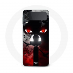 Coque Samsung Galaxy Z Flip3 itachi uchiwa naruto anime art