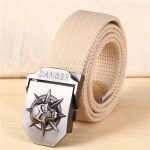 Automaatne pandlaga rihm, paksendatud l&otilde;uendist rihm, meeste v&ouml;&ouml; vabaaja v&ouml;&ouml; 120cm khaki