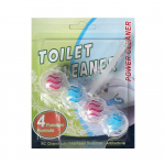 Tualettruumi puhastusvahend Rippuvad 4 l&otilde;hnaga tualettpallid uriini mustuse puhastamine Blue Bubble Deodorant Cleaning Vannitoatarbed