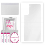 apgo Ultra Clear Protective Skin Sticker for the back compatible with Samsung Galaxy S21 Plus 5G, Wrap Film, Hydrogel Film, Flexible, Soft TPU with po