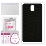 apgo Protective Skin Sticker for the back compatible with Samsung Galaxy Note 3, Wrap Film, Foil, Vinyl - Pattern Matrix