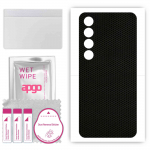 apgo Protective Skin Sticker for the back compatible with Meizu 20 Pro, Wrap Film, Foil, Vinyl - Pattern Matrix