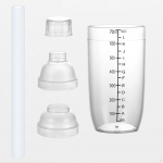 Kokteili&scaron;eiker j&auml;&auml;teesegisti pudel &scaron;ampanja n&otilde;ud Baarmenikomplektid Baari t&ouml;&ouml;riista m&otilde;&otilde;tmine