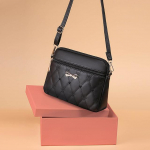 Uued &otilde;lakotid naistele tikandid Heart Crossbody rahakott Naiste nahast k&auml;ekott 26*18*7cm must