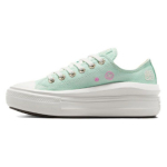 Converse Chuck Taylor All Star Move Platvorm Madal Suvine Tikand Naiste Tennised Sinine Kleepuv-Aloe-Roheline Egreti A10823C 39.5