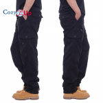 Cozy Up Meeste kamuflaažip&uuml;ksid Taktikalised kaubap&uuml;ksid T&ouml;&ouml;kombinesoonid V&auml;lispordiks Matkamiseks Jahip&uuml;ksid Puuvill Vastupidav M must