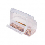 Papagoi s&ouml;&ouml;tja jootja linnutoidukast rippuv kauss, l&auml;bipaistev mahavalgumisvastane veepaak, puur Lindude tarvikud lemmiklooma plastikust toidukonteiner D