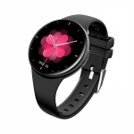 Rainbuvvy DM75 naiste nutikell Bluetooth k&otilde;ne pulsisageduse une j&auml;lgimine tervise j&auml;lgija peen k&auml;ekell p&auml;itsetega kaelakeega must