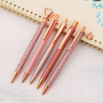 Roller Press Pastapliiats Luksuslik armas pulm Rose Gold Metal Kirjatarbed Kooli kontoritarbed, ketramine 5 t&uuml;kki