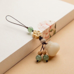 Looduslik Bodhi rahakott Mobiiltelefoni keti ripatsiga paari tippklassi auto v&otilde;tmehoidja Ordinary Key tool