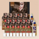 haaraz Hallide juuste Easy Cover Easy Dye Water Treatment 5 minutiga (3 Valikud) Natural Brown x 10Packs