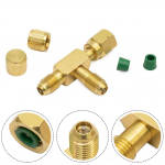 1/4X1/4X1/4\\\ T-t&uuml;&uuml;pi adapter, 1 tk Lisa m&otilde;&otilde;turiga kollektori pump