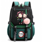 Anime Demon Slayer seljakott naistele l&otilde;uendist s&uuml;learvutikott tagasi kooli seljakott t&uuml;drukule poisile koolikott meestele naistele reisikott Mochila