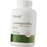 Ashwagandha juureekstrakt musta pipraga, Ashwagandha VEGE m&uuml;tsid, Ostrovit (71250048) 240caps