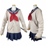 My Hero Academia Cosplay Kost&uuml;&uuml;m Anime Cosplay Boku No Hero Academia Himiko Toga JK Naiste meremeeste dressid kampsunidega L