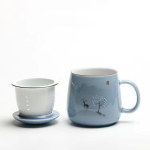 Keraamiline veetass Filter Teetass Kohvitass Loominguline Kruus Filtertass Kodu Teetass Joogiriided