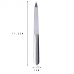 1 PC roostevabast terasest viilid K&uuml;&uuml;neviili puhver Metalli lihvimine Lihvimine Manik&uuml;&uuml;r Pedik&uuml;&uuml;r Koorimine K&uuml;&uuml;nekunsti t&ouml;&ouml;riistad Manik&uuml;&uuml;r pedik&uuml;&uuml;ri t&ouml;&ouml;riistad 1PC