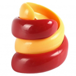 2 tk vorstil&otilde;ikur, lihtne t&ouml;&ouml;kord, korduvkasutatav spiraalse kujuga hot dogi viilutaja koduk&ouml;&ouml;gi restorani jaoks 2pcs