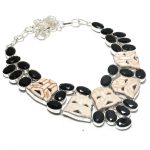 Cameo, Spinel Gemstone Handmade 925 Sterling Silver Jewelry Necklace 18 g6l85