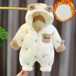 Armsad beebid Onesie Sully Anime Oufit Baby Boy Girls Pehmed soojad talvised magamisriided Koduriided Halloweeni peo kombinesoon J&otilde;ulud 9-12m valge