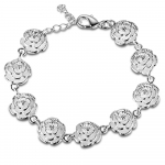 925 h&otilde;bedane romantiline roosa k&auml;ev&otilde;ru Moodsad pulmaehted 20CM