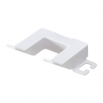 F&ouml;&ouml;ni alus Seinale paigaldatav, libisemisvastane, libisemisvastane isekleepuv, suure kandev&otilde;imega veekindel f&ouml;&ouml;ni hoidik. valge