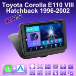 2 DIN Android Carplay Autoraadio Toyota Corolla E110 VIII Luukp&auml;ra 1996-2002 jaoks Multimeediam&auml;ngija Pea&uuml;ksus Stereo GPS-navigatsioon BT WIFI 2+32GB 2+32GB