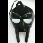 MF DOOM mask ~ Roostevastane ja peegelviimistlusega peomask ~ Mad Villan Gladiator n&auml;omask ~ parim kingitus talle