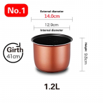 1.2L-4L Mini Majapidamises Auto Elektriline Riisipliit Vooder Riisipliit Keetmine Elektriline Riisipliit Vooder Universaalne B-1.2L