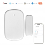 Tuya ZigBee intelligentne akna ukse v&auml;rava andur ukseakna avanemise sulgemise detektor kodu turvalisus valge