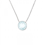Collier Florencia - Argent Massif Rhodi&eacute; 925