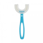 Lastele m&otilde;eldud U-kujuline pehme imikute hambahari k&auml;epidemega silikoonist suuhoolduse puhastushari 2&ndash;12-aastastele v&auml;ikelastele 6-12Y