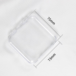 V&otilde;ltsk&uuml;&uuml;nte l&auml;bipaistev klappkaanega korraldaja vitriin, tolmukindel peen kunstk&uuml;&uuml;nte vitriin, oks&uuml;datsioonivastane pakkekarp