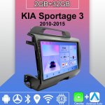 Android Carplay autoraadio KIA Sportage 3 jaoks 2010-2015 Multimeediumipleier peaseade Stereo GPS-navigatsioon BT WIFI 2+32GB 2+32GB