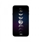 Coque Samsung Galaxy j7 2018 LUNE PHASE NUIT ETOILE Maniacase