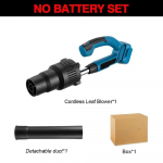 5500 W 5 k&auml;iguga harjadeta elektriline &otilde;hupuhur, 52000 p/min skaleeritav juhtmevaba kaasaskantav puhur Suure v&otilde;imsusega aia elektrit&ouml;&ouml;riistad