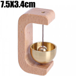 Magnetiline uksekell puidust kodu interj&ouml;&ouml;ri tuulekellad seinakaunistus Kodu Vintage juhtmeta uksekell, tuulekell majasoojenduskingitused