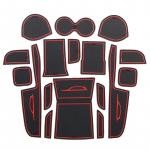 Auto ukse pilu matt Suzuki Vitara 2016 2017 2018 2020 2024 2024 2024 autov&auml;rava soonega padjakonsooli topsihoidja sisestus alusalusele