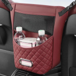 Auto hoiukott PU nahast auto k&auml;etoe riputatav organiseerija multifunktsionaalne k&auml;ekotihoidja v&otilde;rktasku topsihoidja salvr&auml;tikute hoiustamiseks must