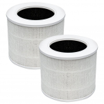 &Otilde;hupuhasti Hape Filter 3-in-1 HEPA, &Otilde;hupuhasti H13 True HEPA, Aktiivs&ouml;efilter Levoit Core Mini-RF jaoks 2 tk CHINA