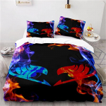 Riven Fairy Tail Ikoon Kogu Hooaja Tekikott Voodipesu Tekikomplektid Pehme Tekikott ja Padjap&uuml;&uuml;rid &Uuml;hekohaline/Kahekohaline/Queen/King 135x200cm 2pcs