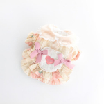 Lemmikloomade armastuse kaelarihm kleit Maasikas neiu kleit Armas kaisuprintsess tuul S&uuml;gis/talv soe kleit kutsika riided jakk Aksessuaarid XS