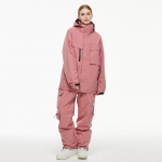 Naiste ja meeste 2-osaline suusakost&uuml;&uuml;m kapuutsiga suusajope ja p&uuml;kste komplektid veekindel tuulekindel lumelaua&uuml;likond, soojustatud soe talvine suusakost&uuml;&uuml;m M