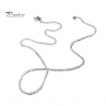 H&otilde;bedast ketist kaelakee h&otilde;betatud naiste rangluu kaelakee &otilde;hukesed kaelakeed igap&auml;evaseks kandmiseks kingitused kuup&auml;evad peod 45cm h&otilde;be