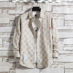 Meeste pluusid rev&auml;&auml;ridega s&auml;rk pikkade varrukatega ruuduline T-s&auml;rgid avara n&ouml;&ouml;biga s&auml;rk Vabaaja s&auml;rgid Suures suuruses moetopsid L beež