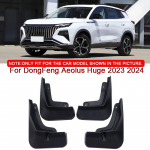 DongFeng Aeolus Huge 2023 2024 jaoks Autostiil ABS Auto porilapatsid Pritsmekaitse Porilauad Porilapatsid Eesmine Tagumine Poritiib Tarvikud must