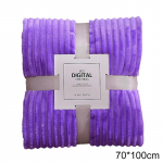 1 tk flanellist laia triibuga viskevaip v&auml;ike tekk paks voodipesu supersoe diivan 70*100cm roosa